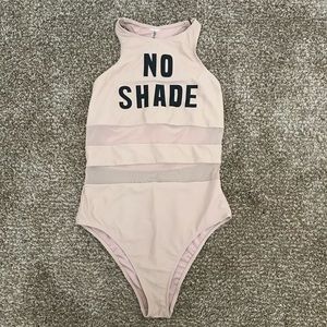 No Shade Graphic One Piece